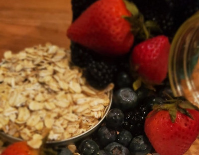 Berryliscious Overnight Oats